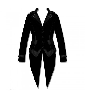 Steampunk Goth Victorian Tailcoat Gothic VTG Coats 